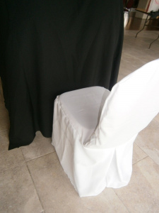 housses louées, livrées, repassées