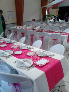 location linge de réception